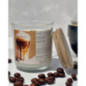 Świeca sojowa - Glass Harmony Collection - 180 ml - Zapach Caffe Latte