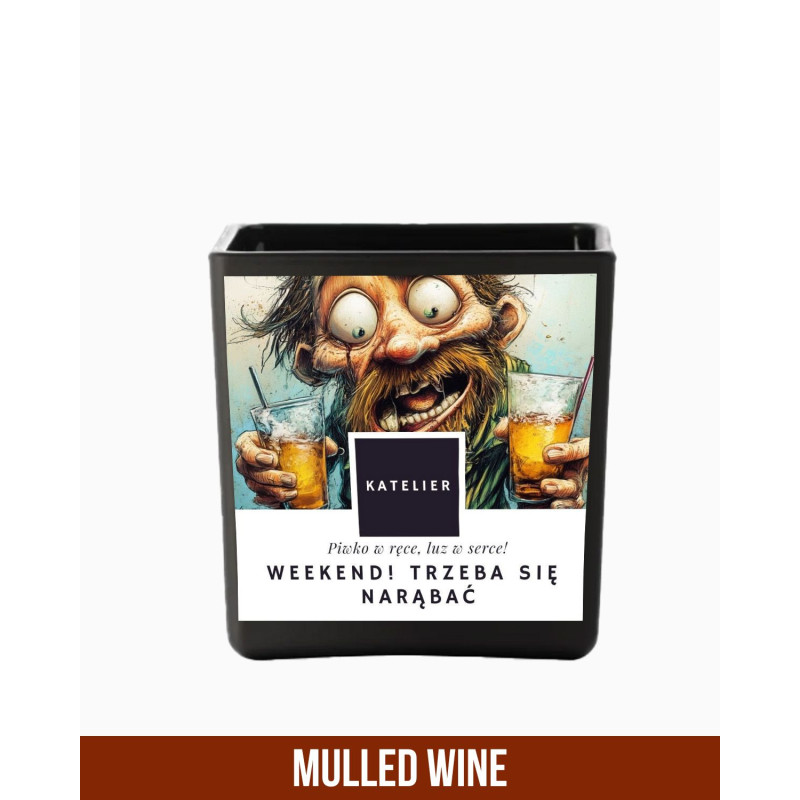 Świeca sojowa grzane wino – Weekend! Trzeba się Narąbać (250 ml) Świeca sojowa grzane wino – Weekend! Trzeba się Narąbać (250 ml)