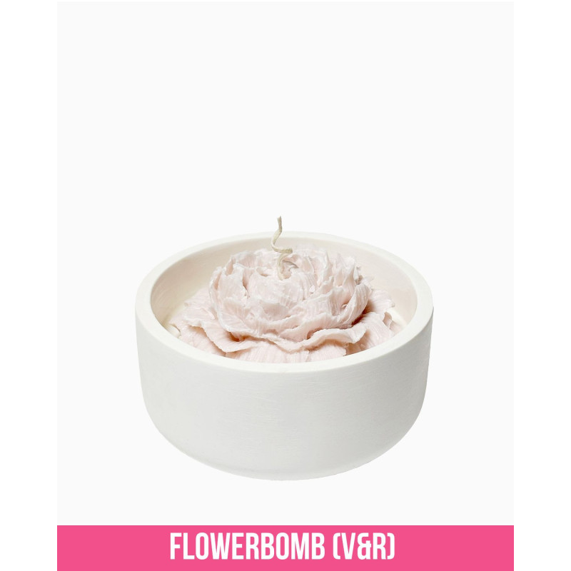 Świeca sojowa - Różany Blask (Pudrowy Róż) - 200 ml - Zapach FlowerBomb (V&R) Świeca sojowa - Różany Blask (Pudrowy Róż) - 200 ml - Zapach FlowerBomb (V&R)