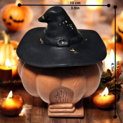 🍁 Świeca Perfumowana "Dyniowa Chata Czarów" – 80 ml | Perfectly Pumpkin – Magiczny Klimat Halloween