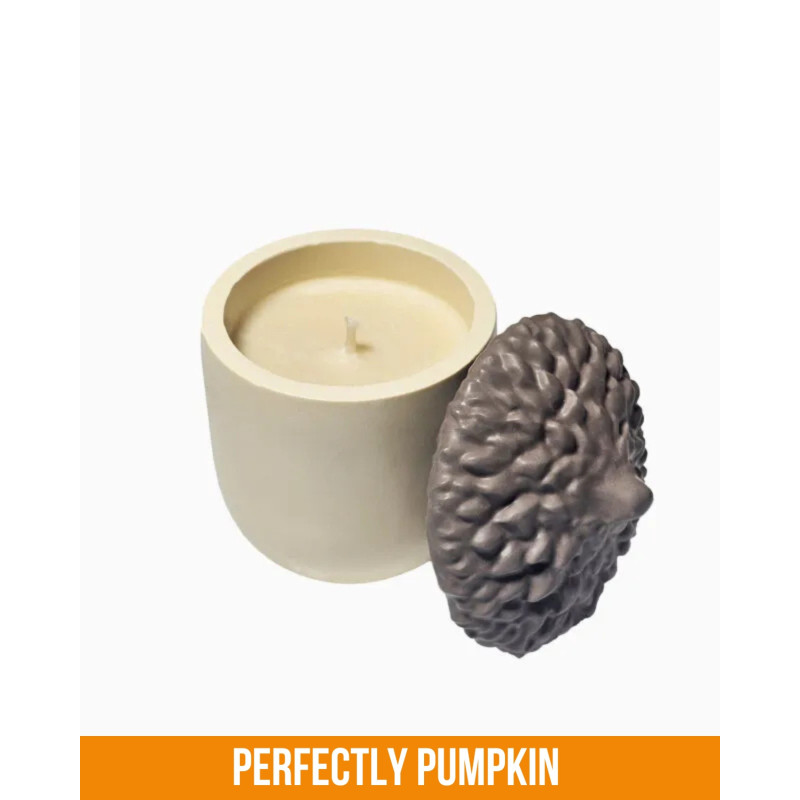 Świeca Jesienna Zapachowa - Żołądź Aromatów - 140 ml - Świeczka idealna na jesienne wieczory - Zapach Perfectly Pumpkin