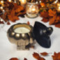 Świeca Perfumowana na Halloween – Dyniowa Chata Czarów (Złota) – 80 ml –  Zapach Perfectly Pumpkin