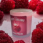 Świeca Sojowa - Juicy Dreams - 140 ml - Zapach Słodka Malina Świeca Sojowa - Juicy Dreams - 140 ml - Zapach Słodka Malina