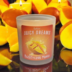 Świeca Sojowa - Juicy Dreams - 140 ml - Zapach Egzotyczne Mango