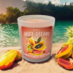 Świeca Sojowa - Juicy Dreams - 140 ml - Zapach Słodkie Owoce Egzotyczne