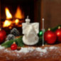 Świeca Sojowa - Zimowa Chatka - 80 ml - Zapach Christmas Balsam Świeca Sojowa - Zimowa Chatka - 80 ml - Zapach Christmas Balsam