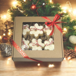 Bożonarodzeniowa Świeczka Sojowa