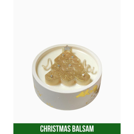 Świeca Sojowa - Magiczna Choinka - 210ml - Zapach Christmas Balsam