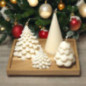 Zestaw Zimowy Las - 5 elementów - 4 świece - Drewniana Podstawka - Dekoracja na Boże Narodzenie – Zapach Christmas Balsam Zestaw Zimowy Las - 5 elementów - 4 świece - Drewniana Podstawka - Dekoracja na Boże Narodzenie – Zapach Christmas Balsam