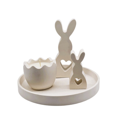 Świeczki świąteczne wielkanocne ozdobne sojowe zapachowe