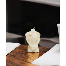 Świeca sojowa- Adonis - 80ml- bezzpachowa