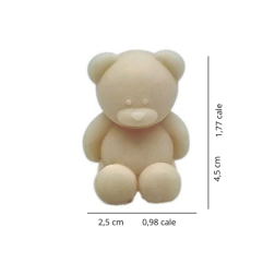 🧸Świeca Misie Tulisie Różowa – zapach makaroników 130 ml