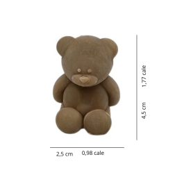 🧸Świeca Misie Tulisie Różowa – zapach makaroników 130 ml