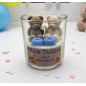 Świeca Misie Tulisie Niebieska – zapach makaroników -130 ml