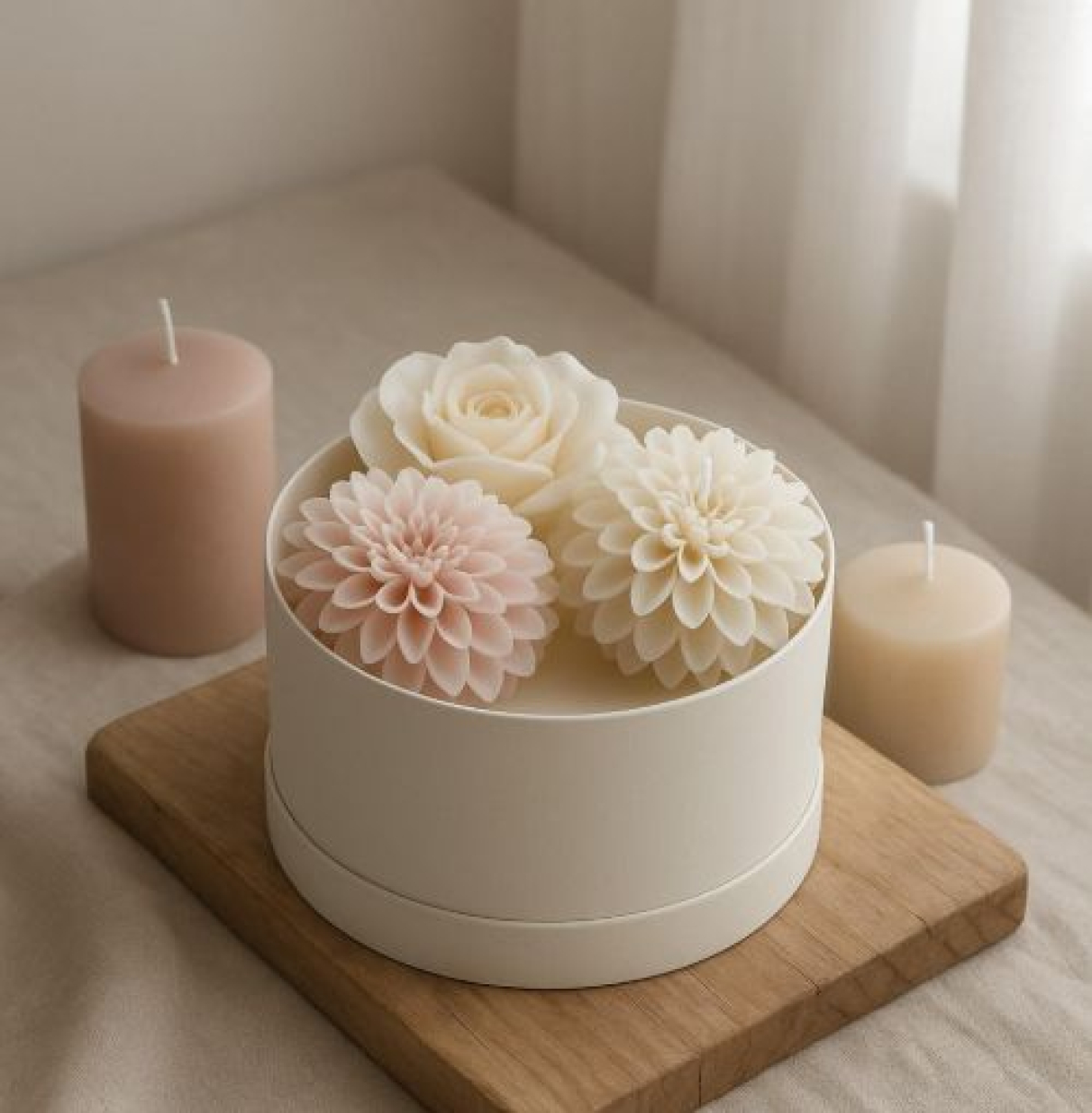 Minimalizm i światło – świece w stylu slow living