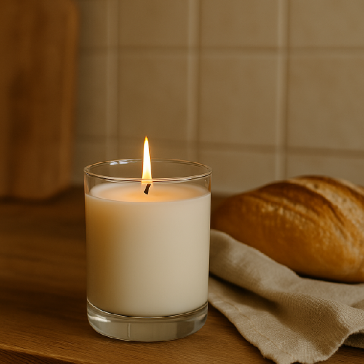 Freshly Baked Bread – Majowa świeca miesiąca | Glass Harmony | Katelier